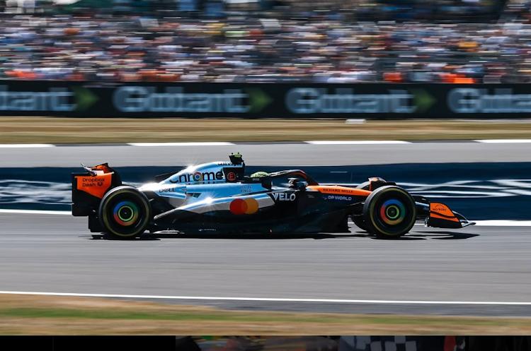 Norris Goes Full Throttle at Home — Brits Cheer as He Tops Practice