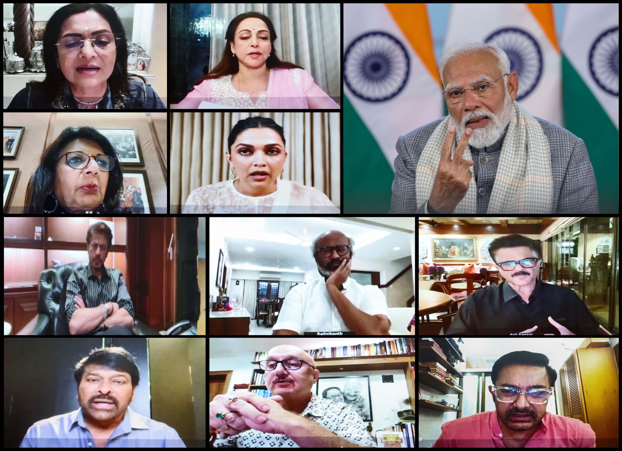 Anil Kapoor, Anupam Kher & Others Thank PM Modi for WAVES Board Inclusion
