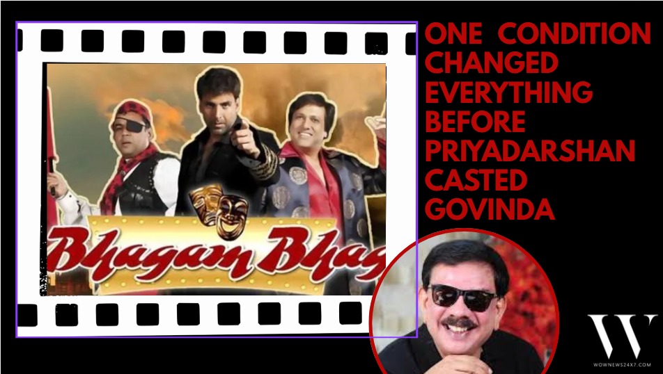 What Was Priyadarshan’s One Condition Before Casting Govinda In Bhaagam Bhaag?