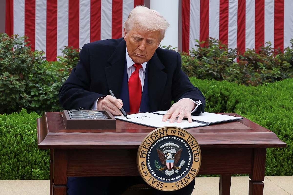 Trump’s Tariffs Face Supreme Court Scrutiny, But Officials Say They’re Here to Stay