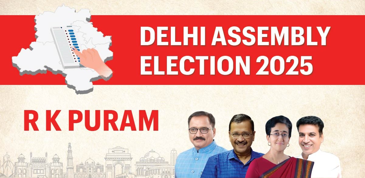 BJP's Anil Sharma Surges Ahead in R.K. Puram: AAP Stronghold Under Threat