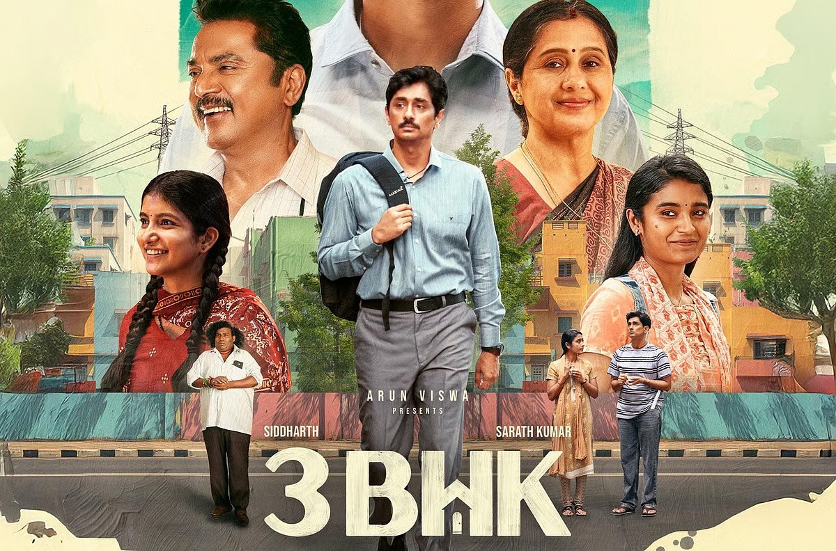 3BHK (2025): Siddharth and Sarathkumar Bring Home the Emotions in This Middle-Class Dream Drama
