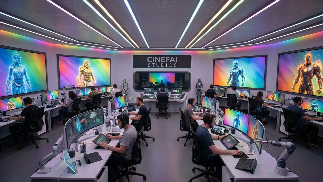 WOW STORY OF THE DAY: They Made Sharks Stars of an AI Superhero Film, Walked Out With a Deal, and Are Building India's AI Cinema Future.