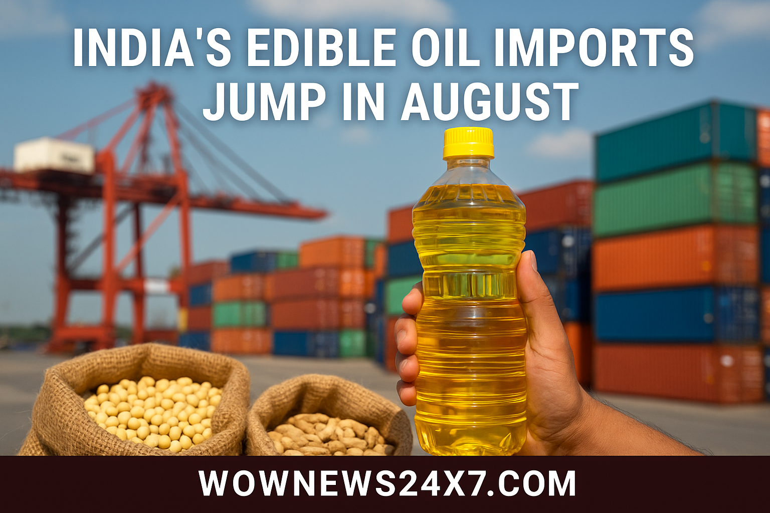 Greasing the Wheels of Trade: India’s August Oil Imports Top 1.6M Tonnes