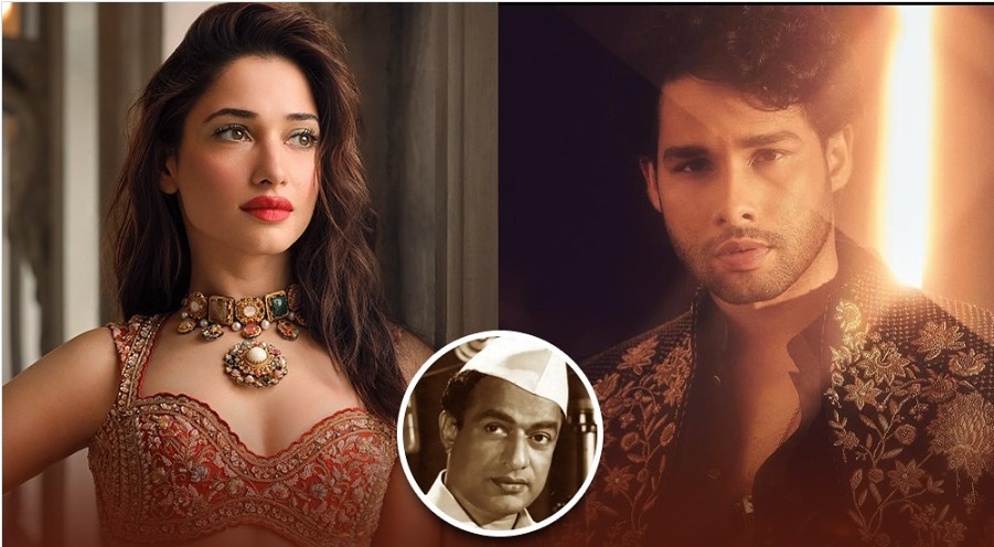 Cinematic Legacy Revived: Tamannaah Bhatia as Jayashree, Siddhant Chaturvedi as V Shantaram