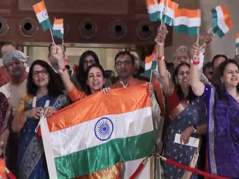 Diaspora Delight: PM Modi’s Muscat Arrival Sparks Jubilant Welcome