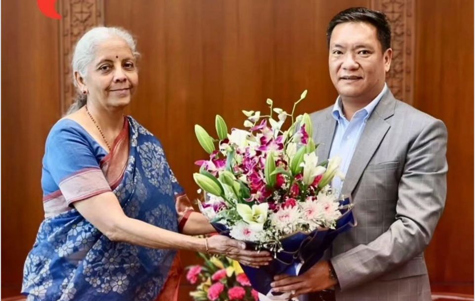 Pema Khandu Meets Nirmala Sitharaman, Calls Union Budget People-Centric