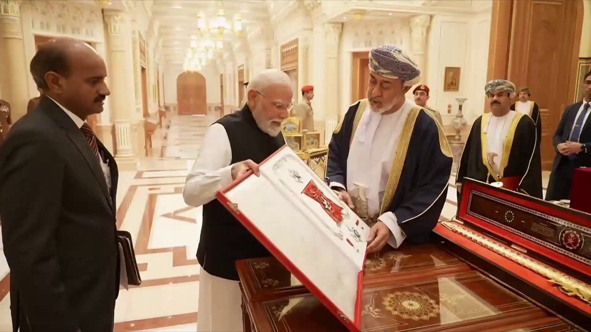 Oman’s Highest Honour for PM Modi: A Global Salute to Statesmanship