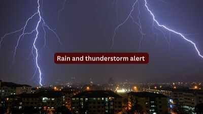 IMD Issues Rain and Thunderstorm Alert for Delhi Today
