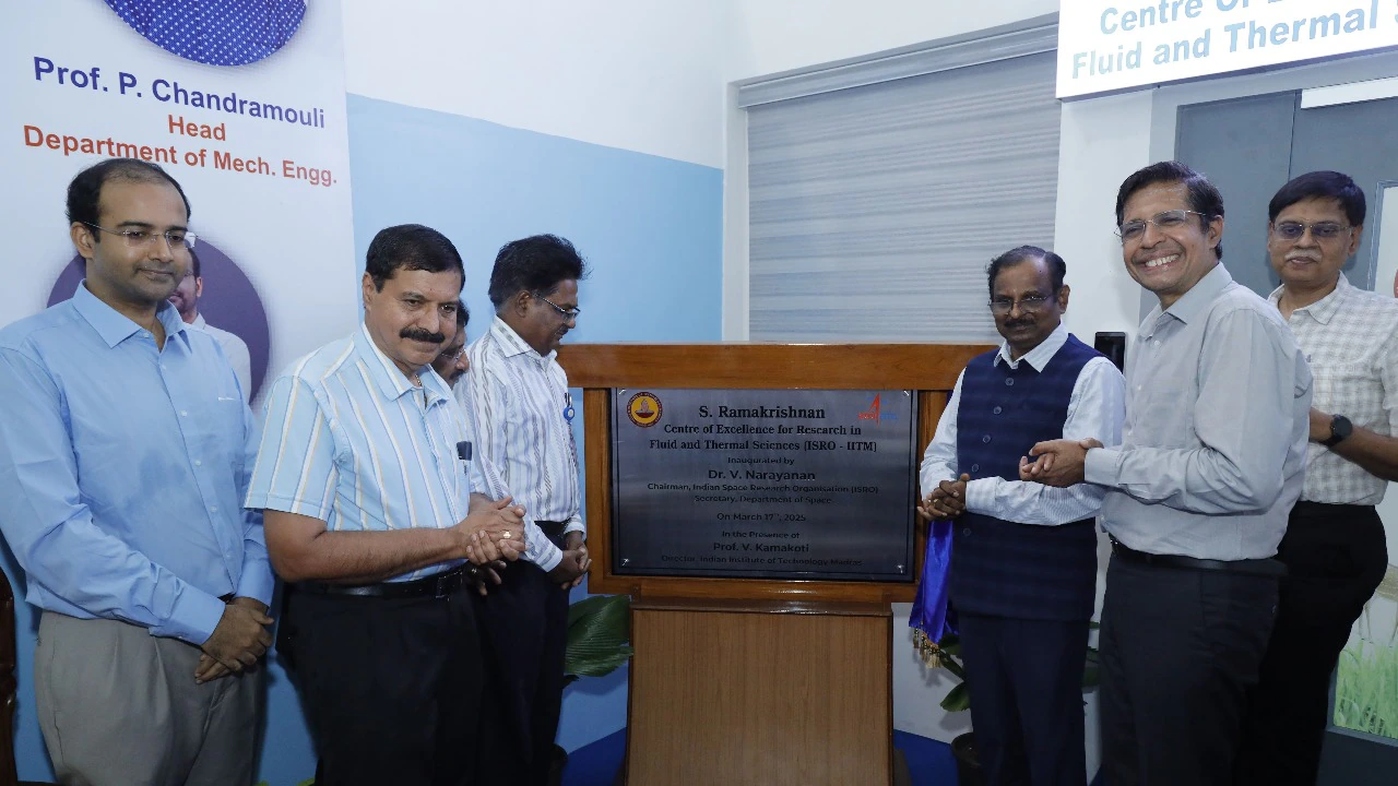 ISRO and IIT Madras Launch State-of-the-Art Space Tech Research Facility