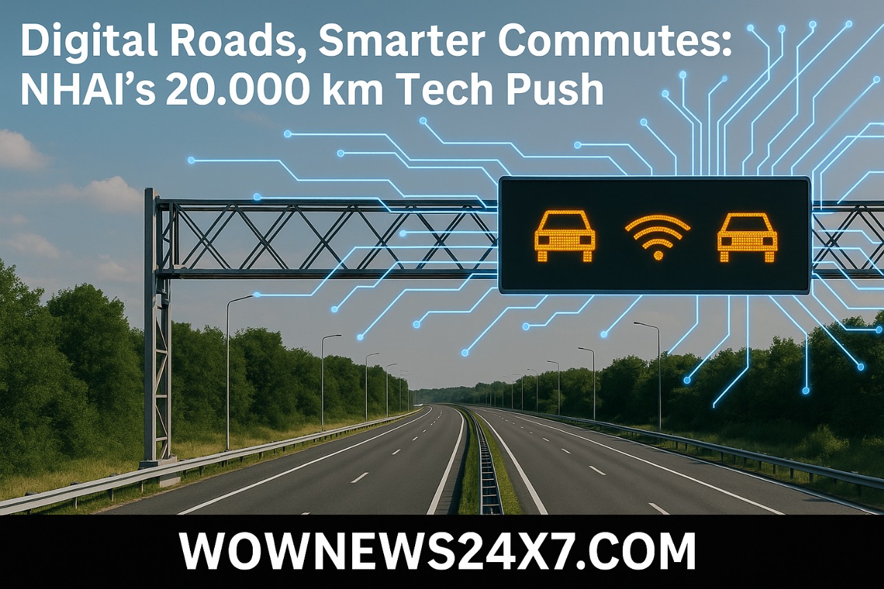 Digital Roads, Smarter Commutes: NHAI’s 20,000 km Tech Push