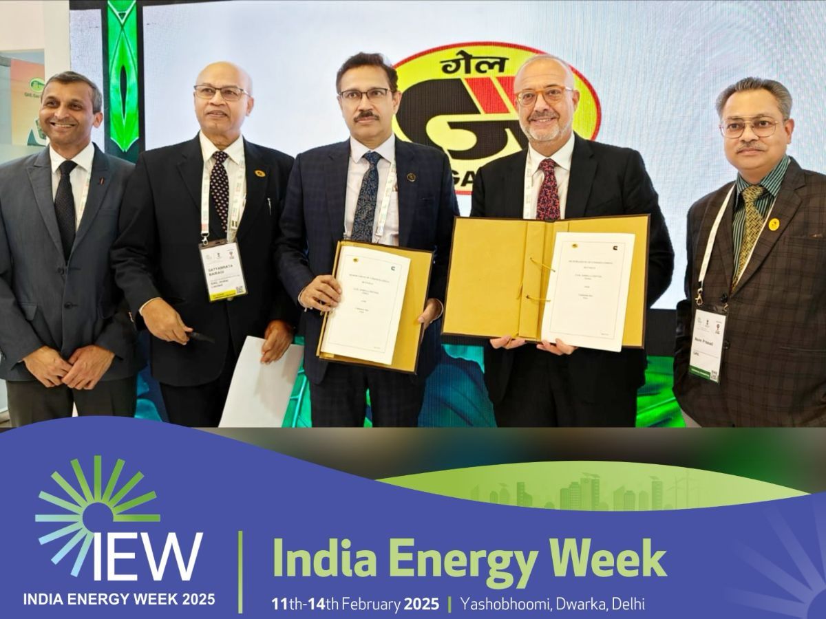 GAIL and Cummins Partner for Clean Energy Transition at IEW 2025