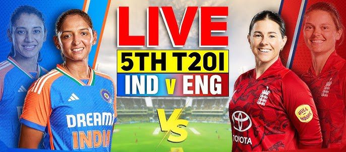 Rain of Runs and Resilience: India Women Clinch Series Thriller Against England in 5th T20I