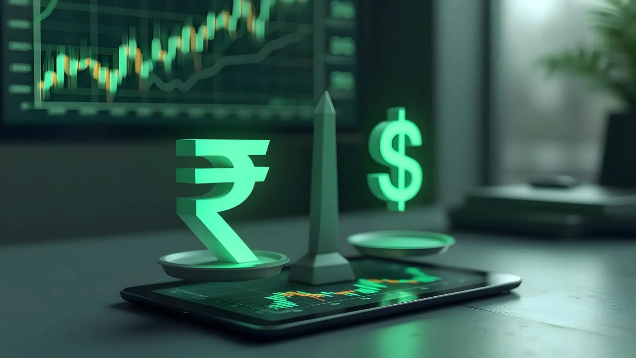 Rupee Rallies to Open at 85.61 Against US Dollar, Outperforms Peers on Foreign Inflows and Weaker Greenback