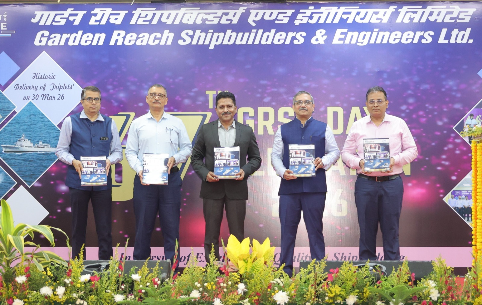 Legacy That Leads: GRSE’s 67th Raising Day Highlights Achievements In Naval Shipbuilding And Employee Recognition