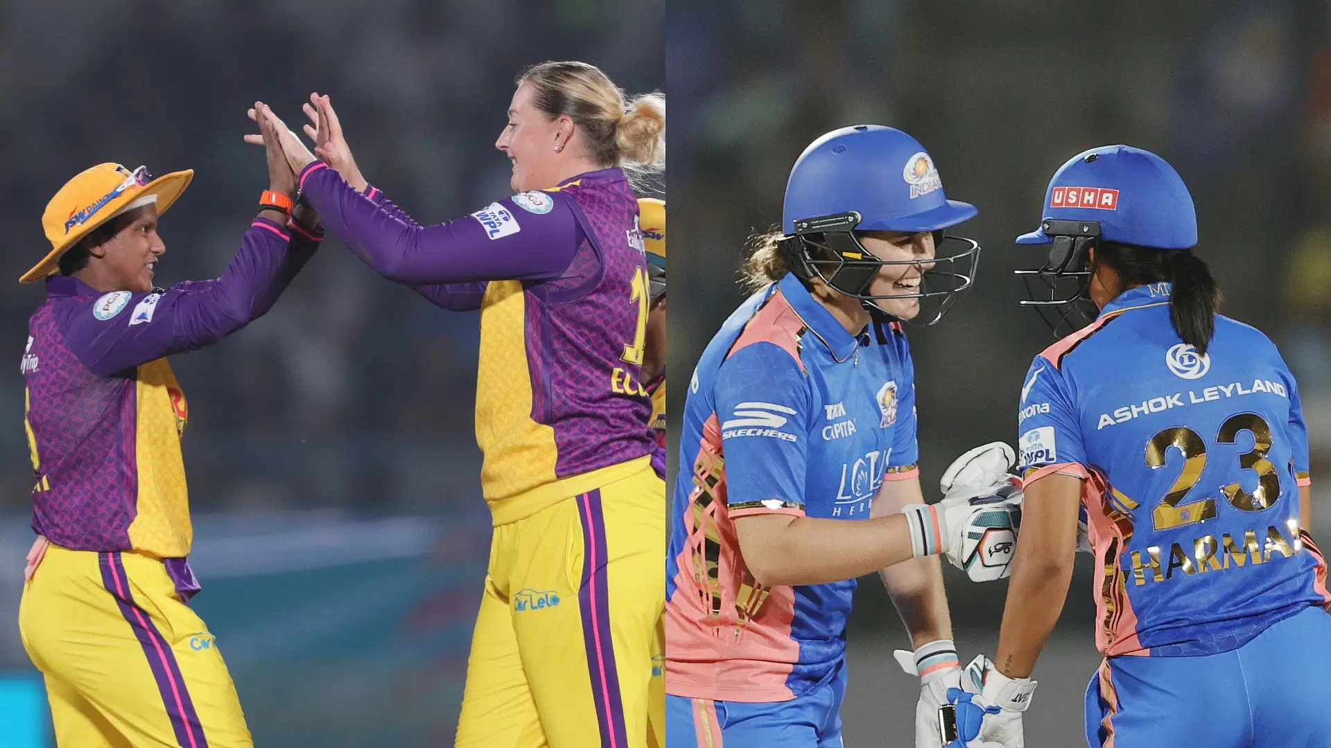 Chinnaswamy Slugfest: MI-W vs UP-W Ready to Make a Run Riot in WPL 2025 Thriller