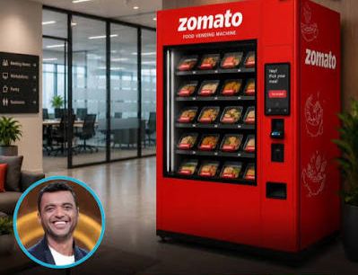 Instant Cravings: Zomato Pilots Workplace Vending Machines for Rapid Access