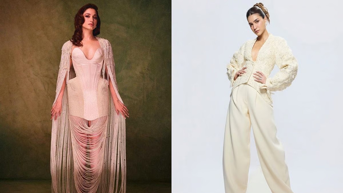 Bollywood Glamour Hits Mumbai Streets With Shanaya, Kriti And Tamannaah