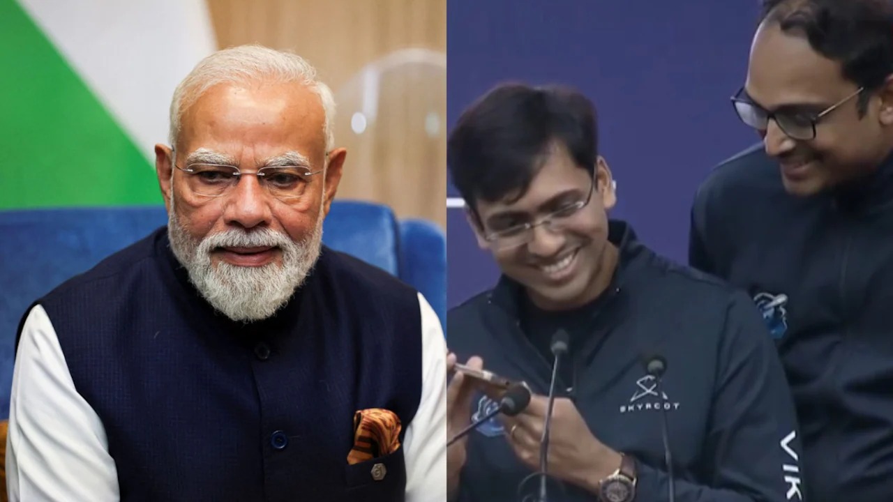 PM Modi Congratulates Skyroot Team on Vikram-1 Launch