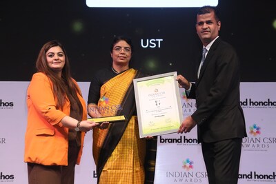 UST Shines at Indian CSR Awards 2025 with Water and Social Impact Wins