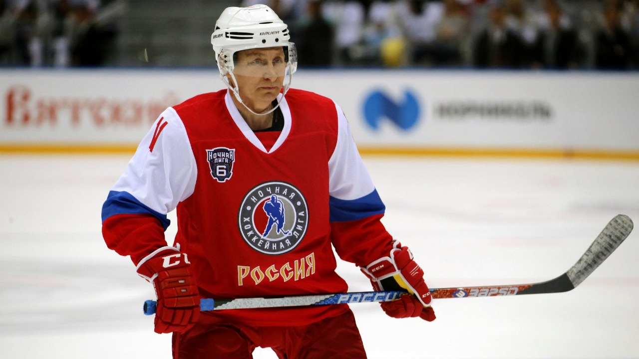 Power Play: Putin’s Fitness Formula Combines Pools, Mats, and Hockey Rinks