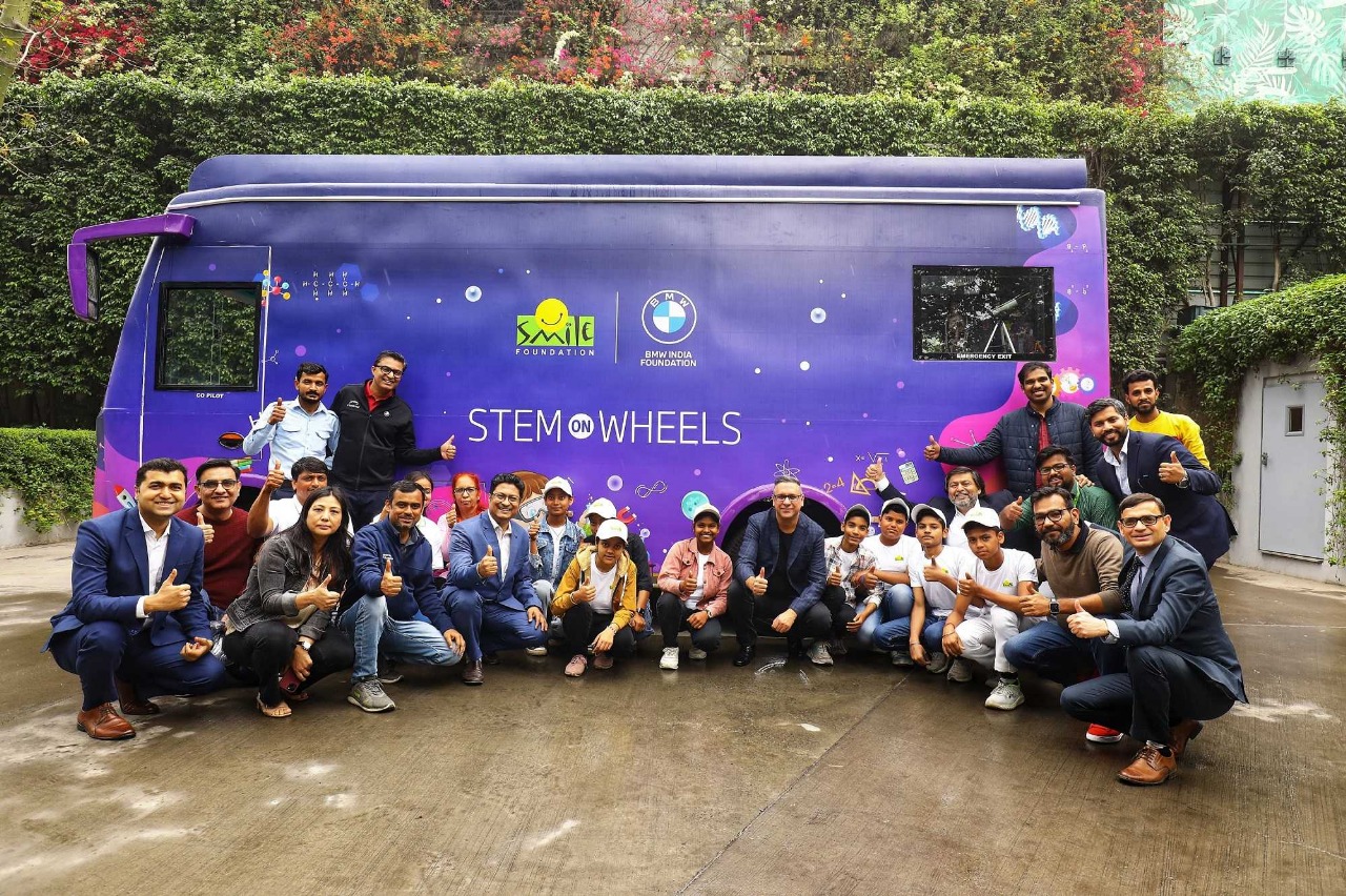 STEM Meets Street: BMW's Lab-on-Wheels Brings Science to Delhi's Doorstep