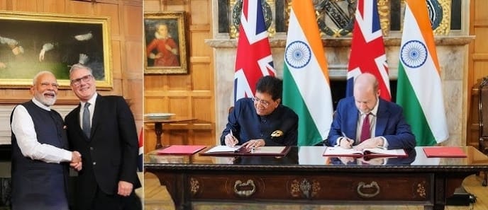 Historic India-UK Free Trade Pact Turbocharges Growth for Labour, MSMEs, Startups