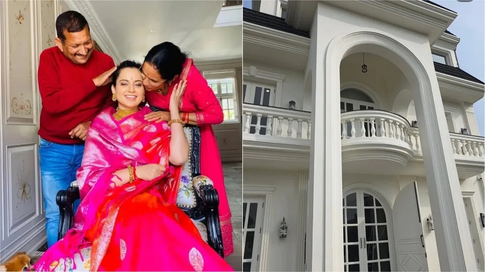 Kangana Ranaut Reveals Grand European-Indian Family Home