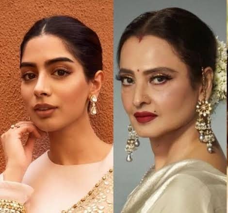 Timeless Diva Rekha Passes the Torch: Khushi Kapoor Basks in Legendary Praise
