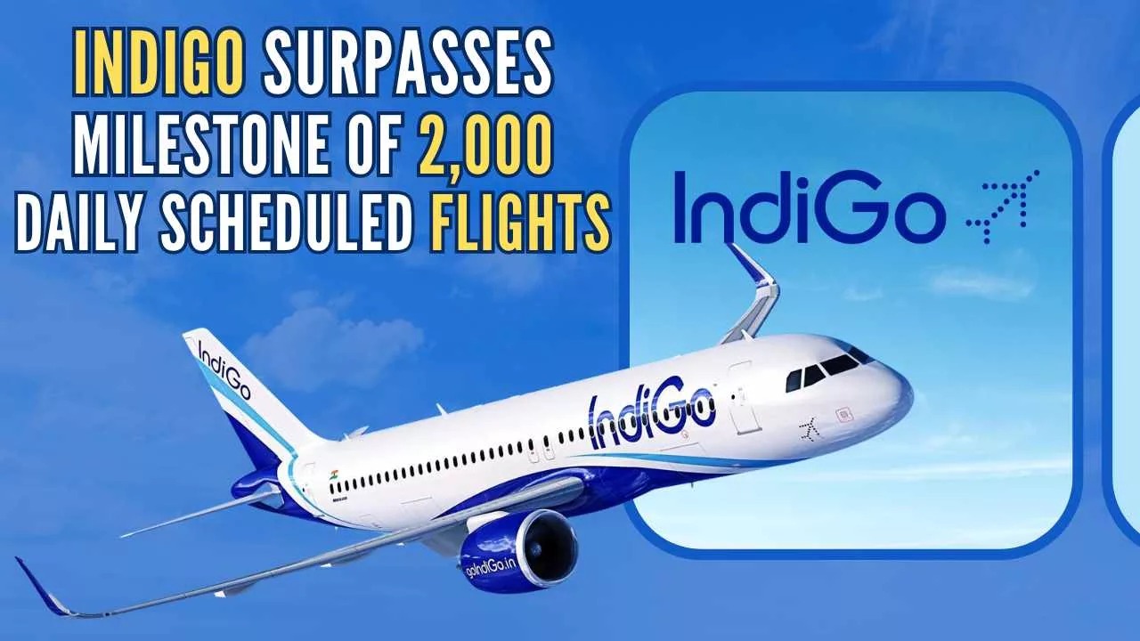 IndiGo Soars Past 2,000 Daily Flights: Strong Recovery Milestone
