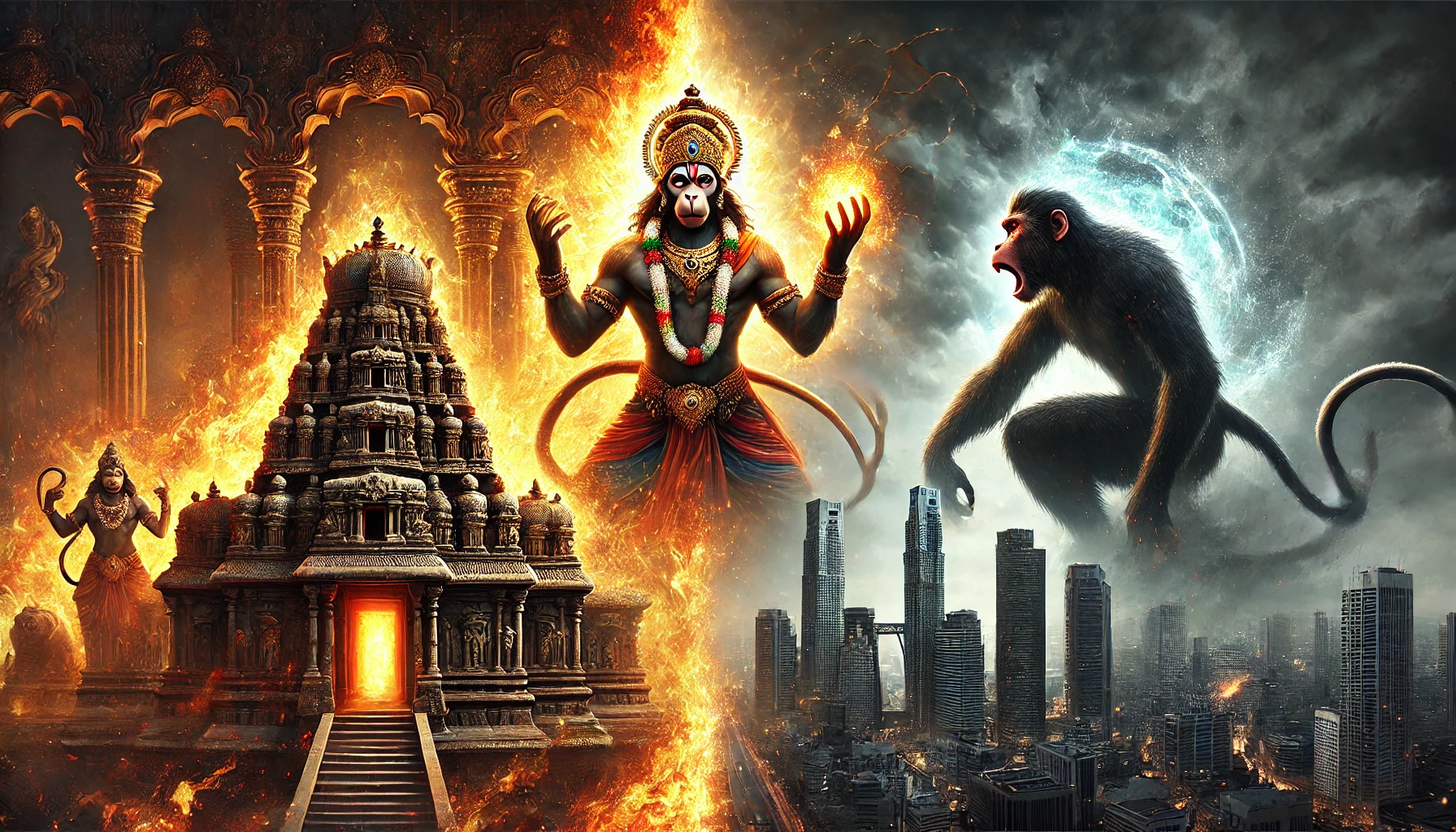 Last Time Hanuman Lit Up Lanka, This Time the Monkey Plunged All into Darkness!