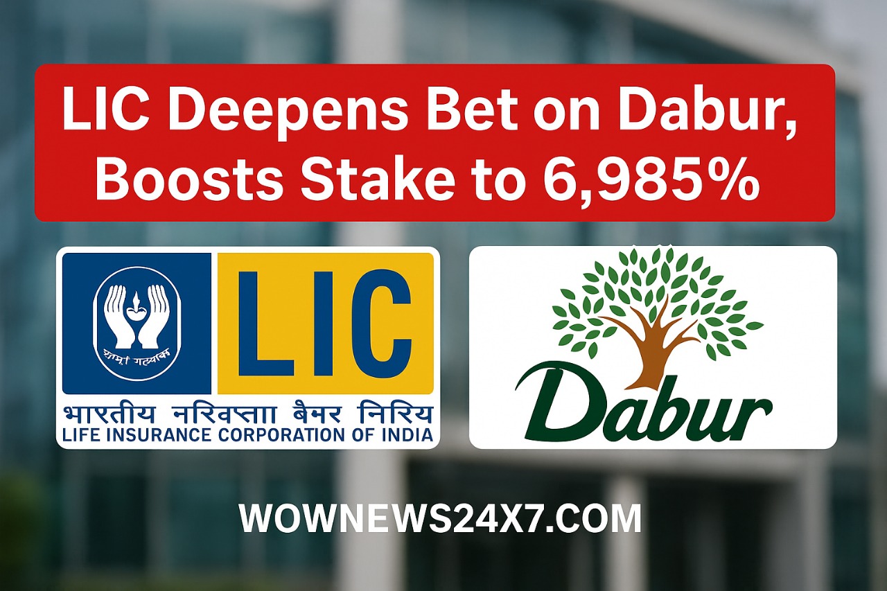 LIC Deepens Bet on Dabur, Boosts Stake to 6.985%