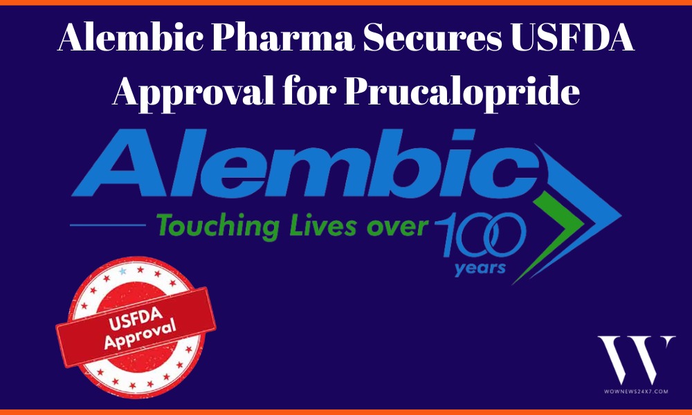 Alembic Pharma Wins USFDA Approval for Prucalopride