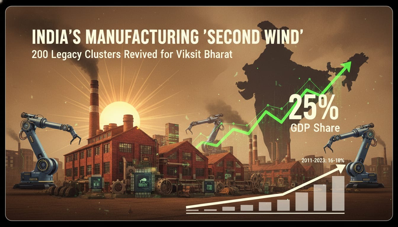 Reviving India’s Legacy: The Strategy to Repair Missing Industrial Clusters