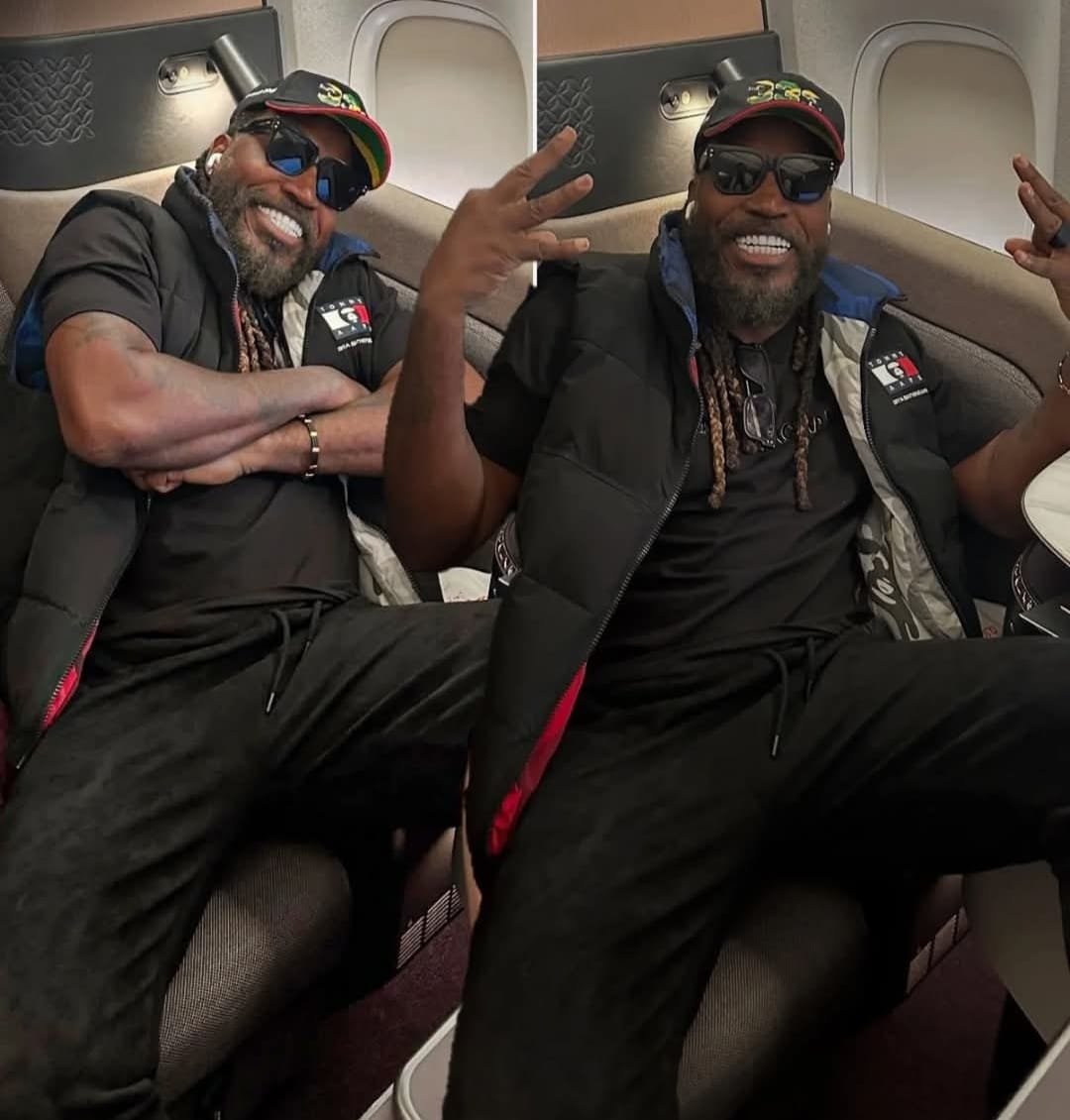 Universe Boss Lands! Chris Gayle Touches Down in Ahmedabad to Fire Up RCB’s Title Dreams
