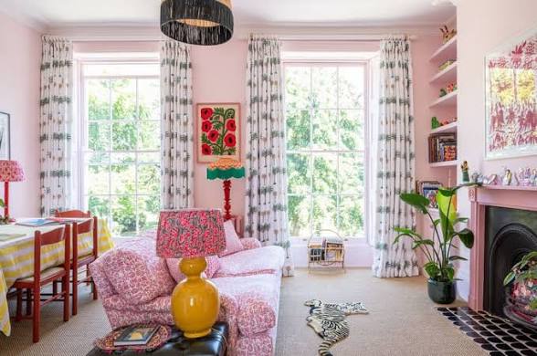 Molly Russell’s Hackney Home Is A Canvas Of Colour