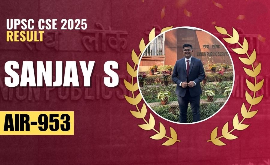 Stitching Dreams Into Reality: Sanjay S. Rises From Tailor’s Home To UPSC Rank 953