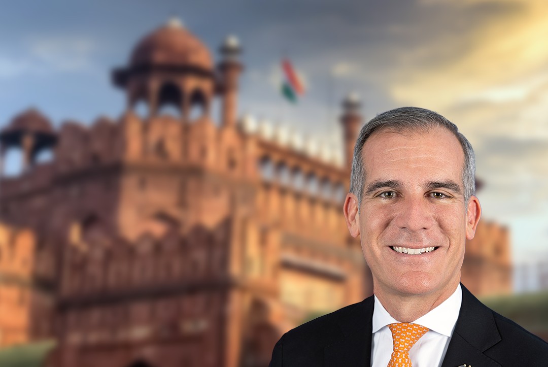"India Wins the Heart of US Envoy Eric Garcetti with Its Culture and Warmth"
