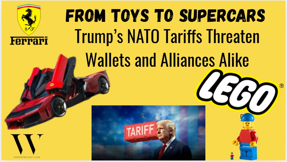 Trade Wars Hit Home: Americans Face 10–25% Price Hike on Lego, Ferrari Under Trump Plan