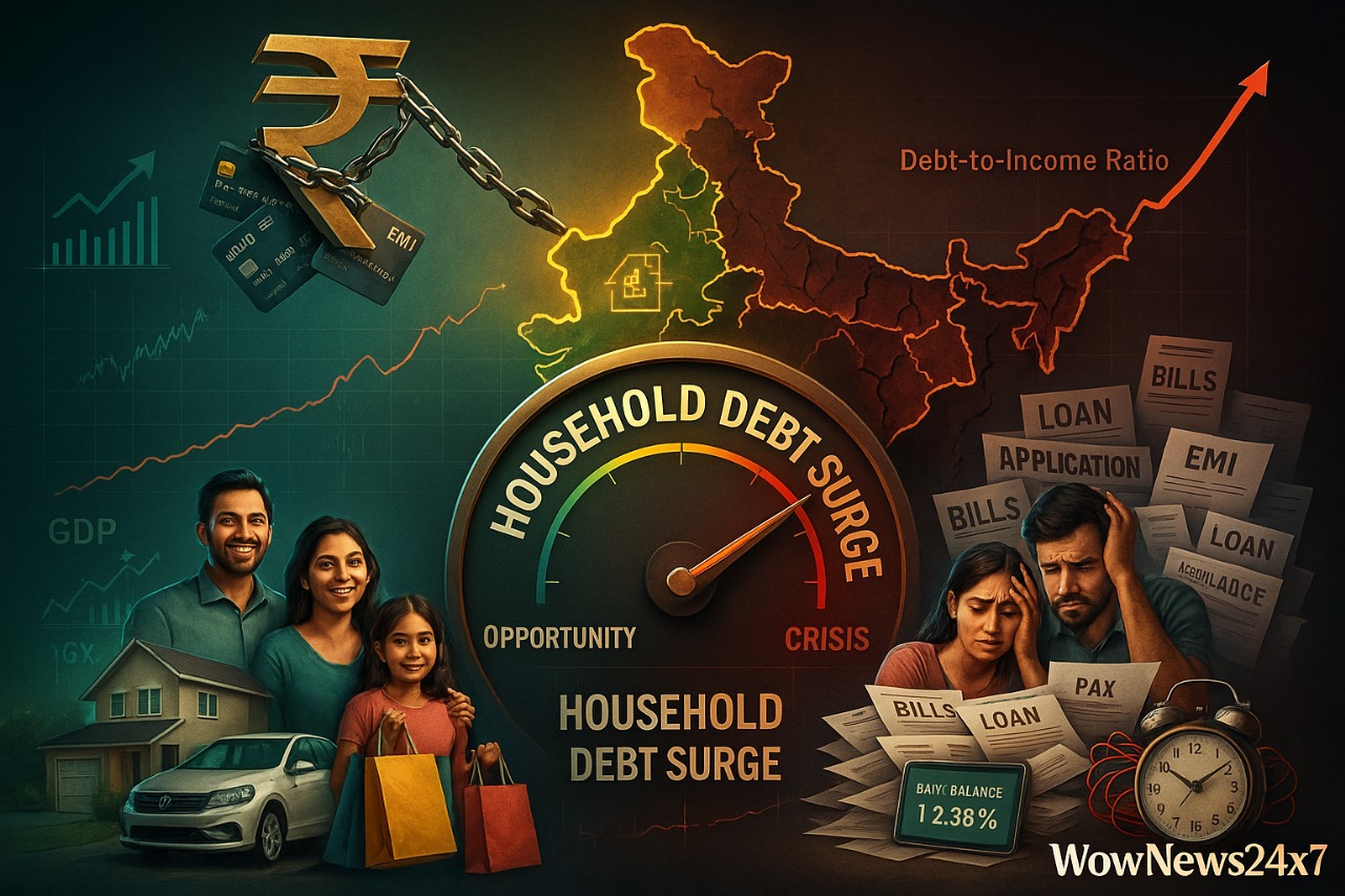 India’s Household Debt Surge: Growth Engine or Economic Warning Sign?