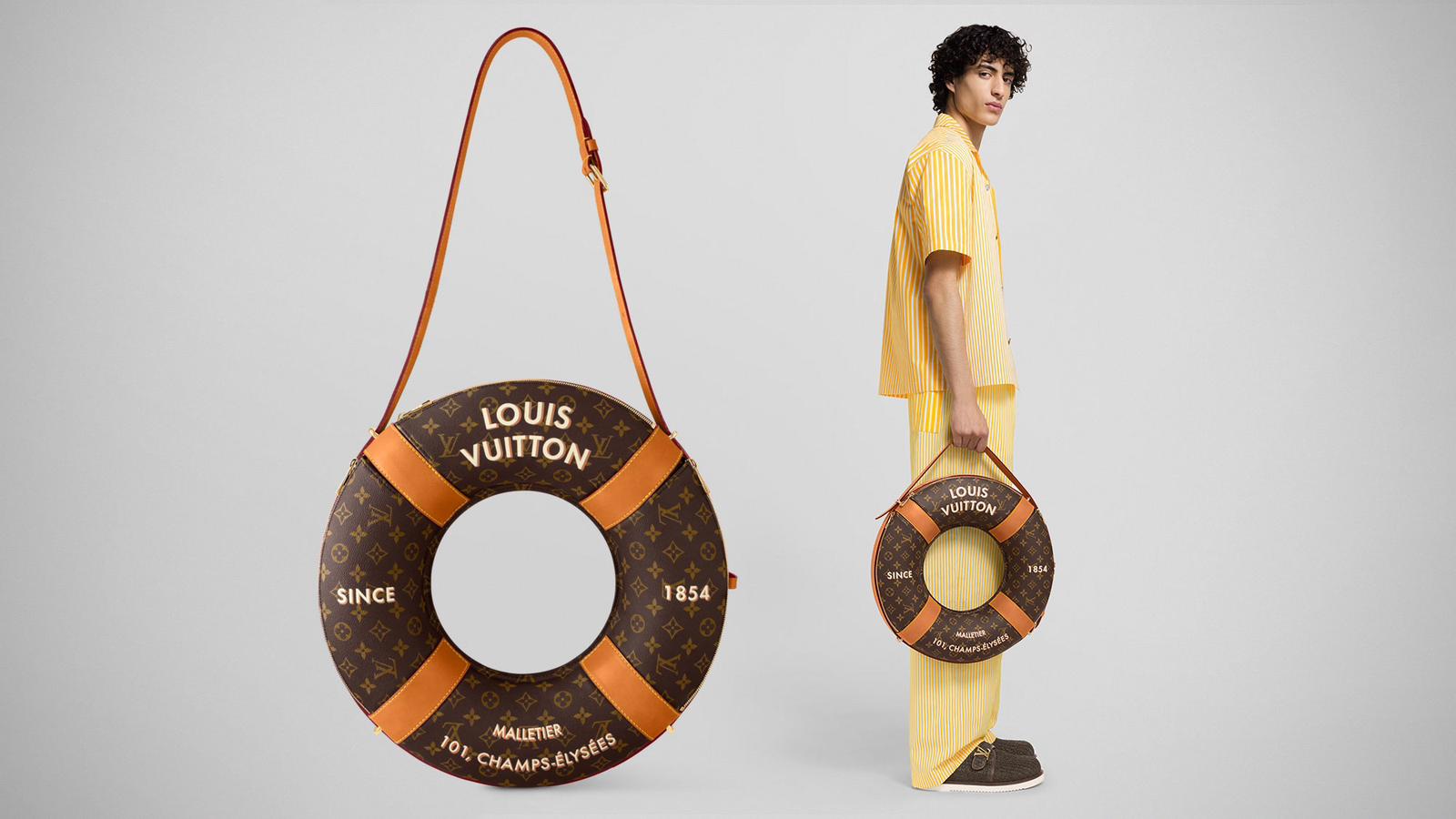 Bag Overboard! Louis Vuitton’s Lifebuoy Purse Makes a Splash in Paris