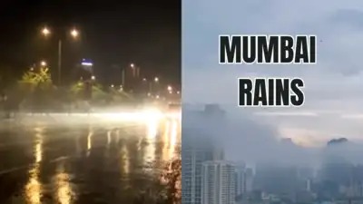 Diwali Drenched: Mumbai Rains Disrupt Festivities With Thunderstorms Across Suburbs