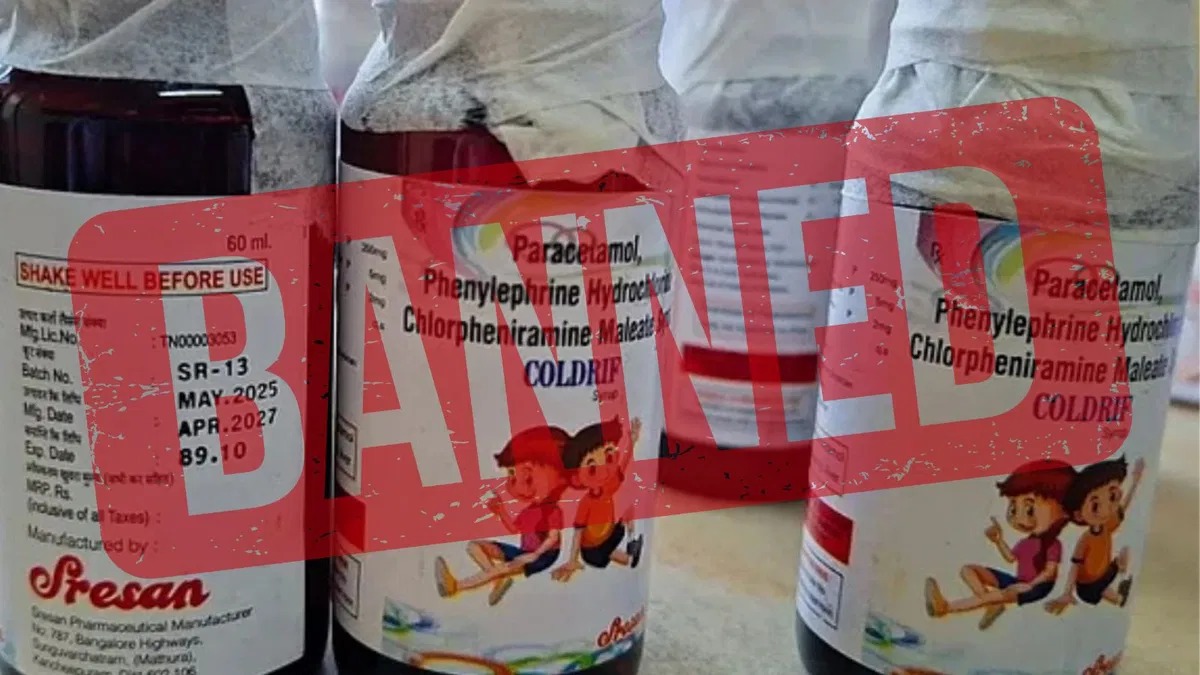 Toxic Alert: Telangana Bans Two Cough Syrups Over Diethylene Glycol Contamination
