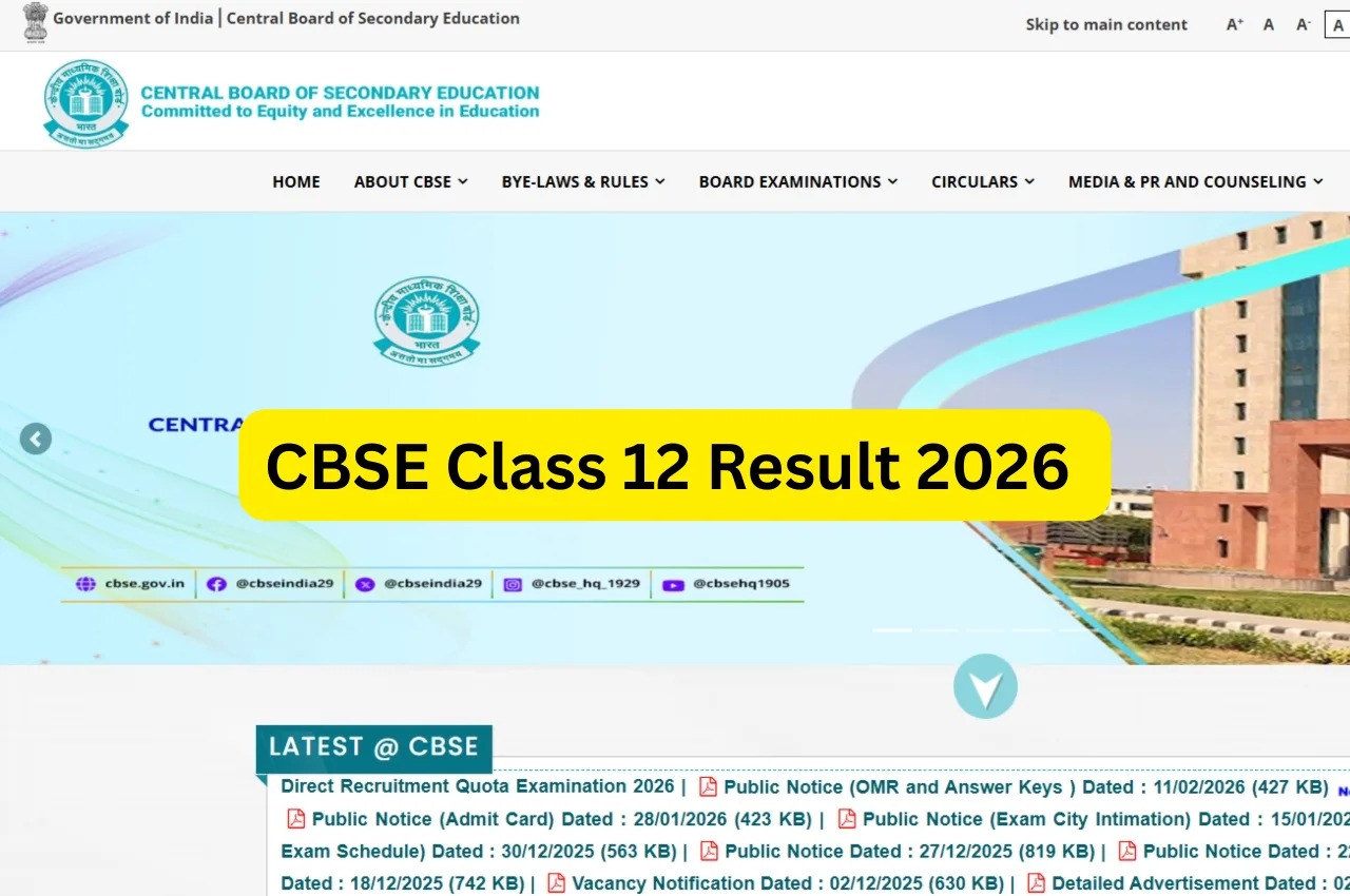 CBSE Board Result 2026 Date: Class 10 And 12 Results Expected In April-May