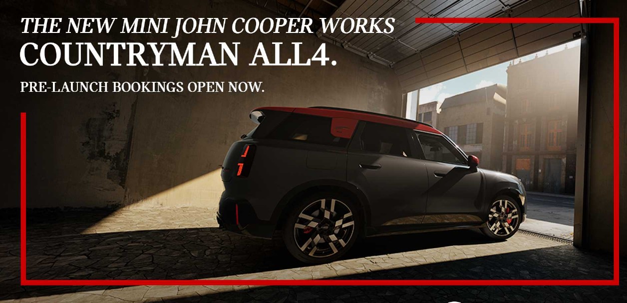 MINI’s Mighty Roar: Countryman JCW All4 Set to Launch in India on October 14